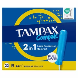 Tampax Tampons Compak Regular