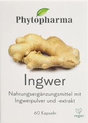 Phytopharma Ingwer Kapsel 365 mg