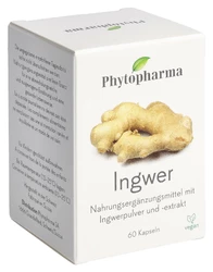 Phytopharma Ingwer Kapsel 365 mg
