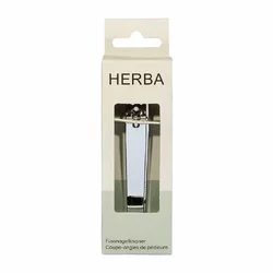 Herba coupe-ongles de pédicure nickelée