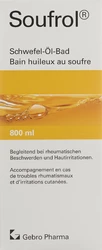 Soufrol bain huileux au soufre