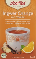 YOGI TEA Ingwer Orange mit Vanille
