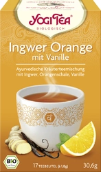 YOGI TEA Ingwer Orange mit Vanille