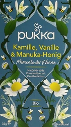 Pukka Kamille Vanille & Manuka-Honig Tee Bio