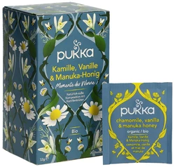 Pukka Kamille Vanille & Manuka-Honig Tee Bio