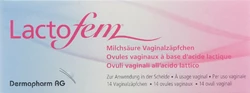 Lactofem Milchsäure Vaginalzäpfchen