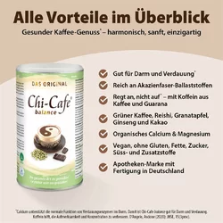 Chi-Cafe balance café bien-être au reishi & aux minéraux