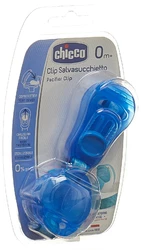 Chicco Saugerschutz mit Clip BLUE 0m+