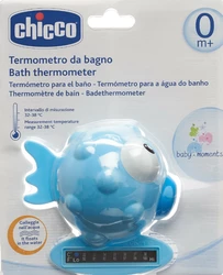 Chicco Badethermometer Globe Fish light blue 0m+