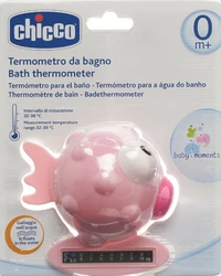 Chicco Badethermometer Globe Fish pink 0m+