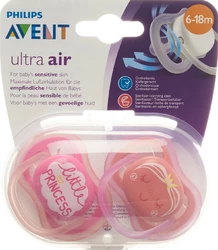 Philips Avent Schnuller Ultra Air 6-18M Deko Girl