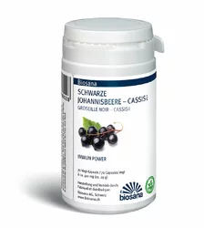 biosana Schwarze Johannisbeere plus Kapsel