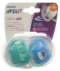 Philips Avent Schnuller Ultra Air 6-18M Deko Boy