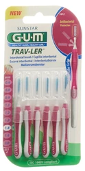 GUM TRAV-LER - 1.4mm ISO 4 cylindric pink