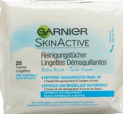 GARNIER Skin Naturals Reinigungstücher für normale- bis Mischhaut