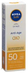 NIVEA Sun UV Face Anti-Age Q10 LSF 50