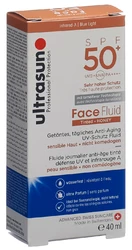 ultrasun Face Fluid SPF50+ Tinted HONEY