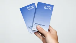 ALPINE WHITE Whitening Strips Sensitive für 7 Anwendungen