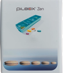Pilbox Zen Medikamentenspender 7 Tage deutsch/französisch