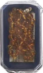 Amberstyle Bernsteinkette cognac hell 36cm mit Magnetverschluss