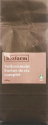 Biofarm Reismehl Knospe