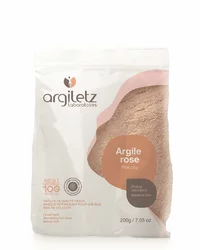 argiletz Tonerde rosa Pulver ultra fein