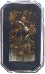Amberstyle Bernsteinkette multicolor glanz 32cm mit Magnetverschluss