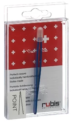 rubis Pinzette spitz blau Inox