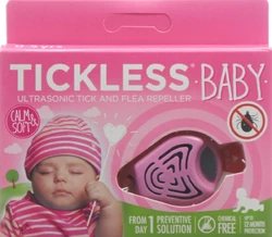 Tickless Baby Zeckenschutz rosa