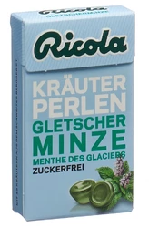 Ricola Kräuterperlen Gletscherminze ohne Zucker