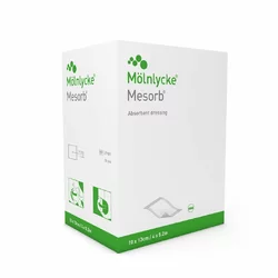 Mesorb Absorbierender Saugverband 10x13cm steril