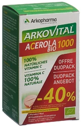 Arkovital Acerola Arkopharma Tablette 1000 mg Bio Duo