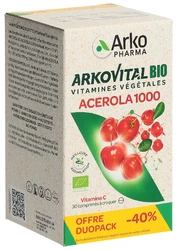 Arkovital Acerola Arkopharma Tablette 1000 mg Bio Duo