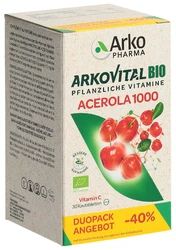 Arkovital Acerola Arkopharma Tablette 1000 mg Bio Duo