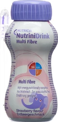 NutriniDrink Multi Fibre Erdbeer