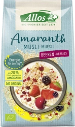 Allos Amaranth Müsli Beeren