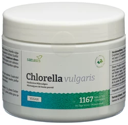 sanasis Chlorella Vulgaris cpr vegan