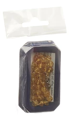 Amberstyle Bernsteinkette citrin 36cm mit Karabinerverschluss