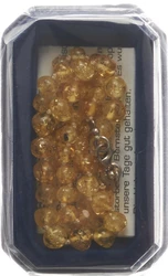 Amberstyle Bernsteinkette citrin 36cm mit Karabinerverschluss