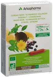Arkofluide Holunder Rettich Löwenzahn Zitrone Bio