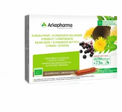 Arkofluide Holunder Rettich Löwenzahn Zitrone Bio