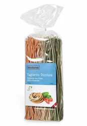 Biofarm Taglierini Dinkel-Tricolore