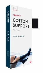 Venosan Cotton COTTON SUPPORT Socks A-D L black