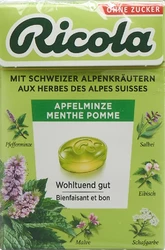 Ricola Apfelminze Bonbons ohne Zucker mit Stevia