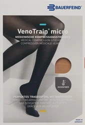 VenoTrain Micro A-TU KKL2 M plus/long geschlossene Fussspitze creme