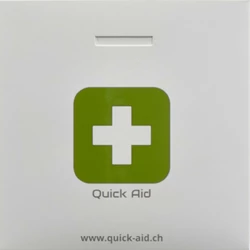 Quick Aid Pansement 6x460cm sans latex bleu