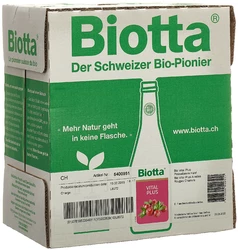 Biotta Vital Plus Preiselbeere & Hanf
