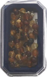 Amberstyle Bernsteinkette multicolor matt 36cm mit Magnetverschluss