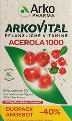 Arkovital Acerola Arkopharma Tablette 1000 mg Duo