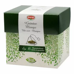 morga Mango Grüntee Pyramidenbeutel Bio